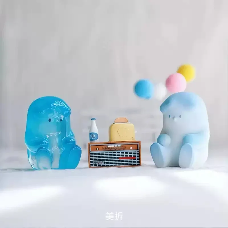 يمكن أيضًا أن تكون سعيدة جدًا وحدها سلسلة الفنان صندوق أعمى ألعاب Kawaii أنيمي عمل الشكل مفاجأة صندوق غامض دمى الفتيات هدية