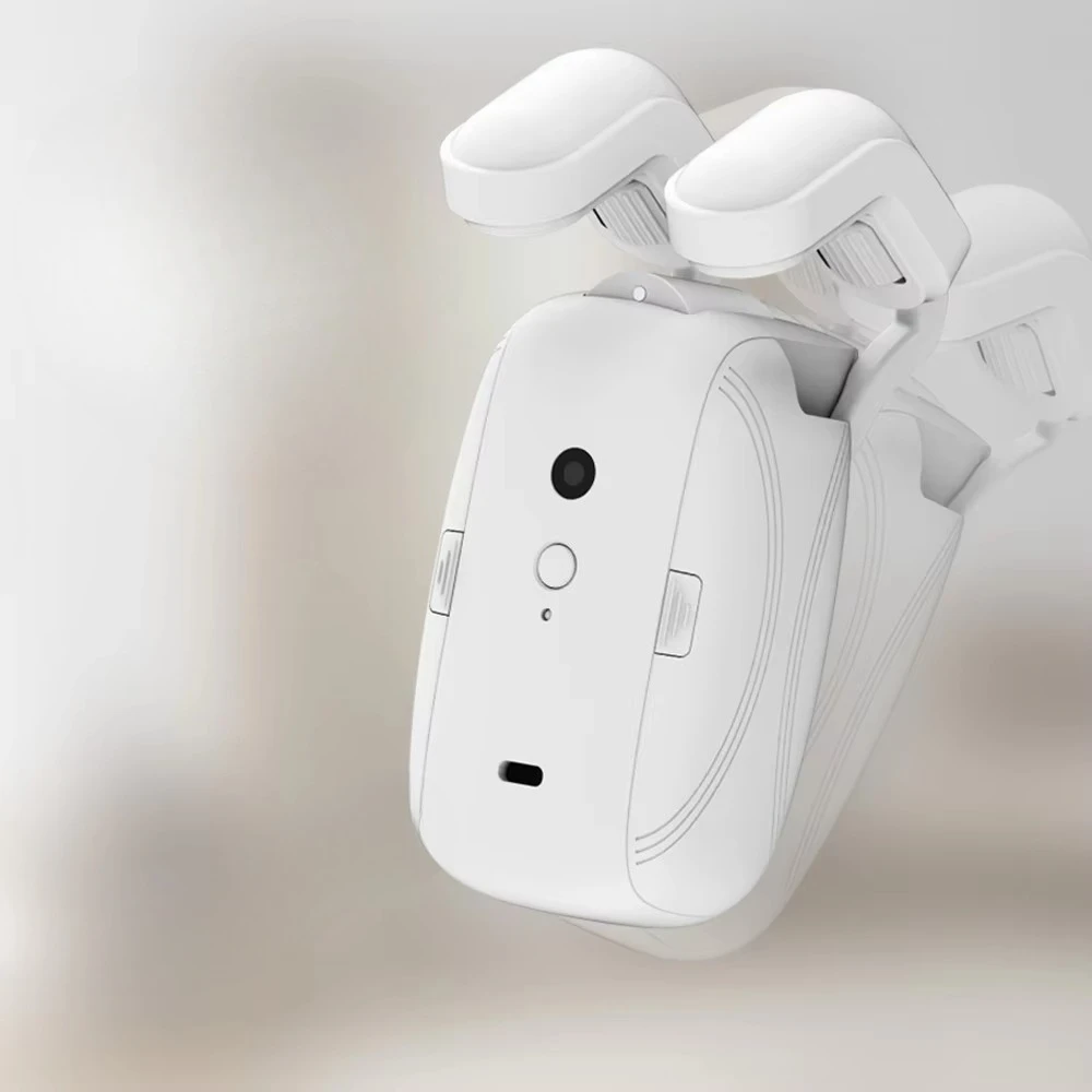 2Pcs Wifi Smart Curtain Robot Voice Control App Remote Roman Rod Track Auto Curtain Motor