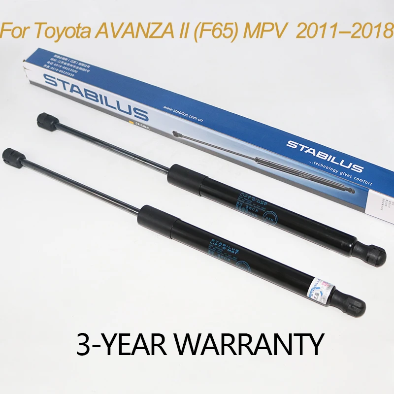 Original Car-styling rear Trunk Shock Lift Tailgate Gas Spring Strut for TOYOTA AVANZA II (F65) MPV 2011--2018 68950-B0010 442mm