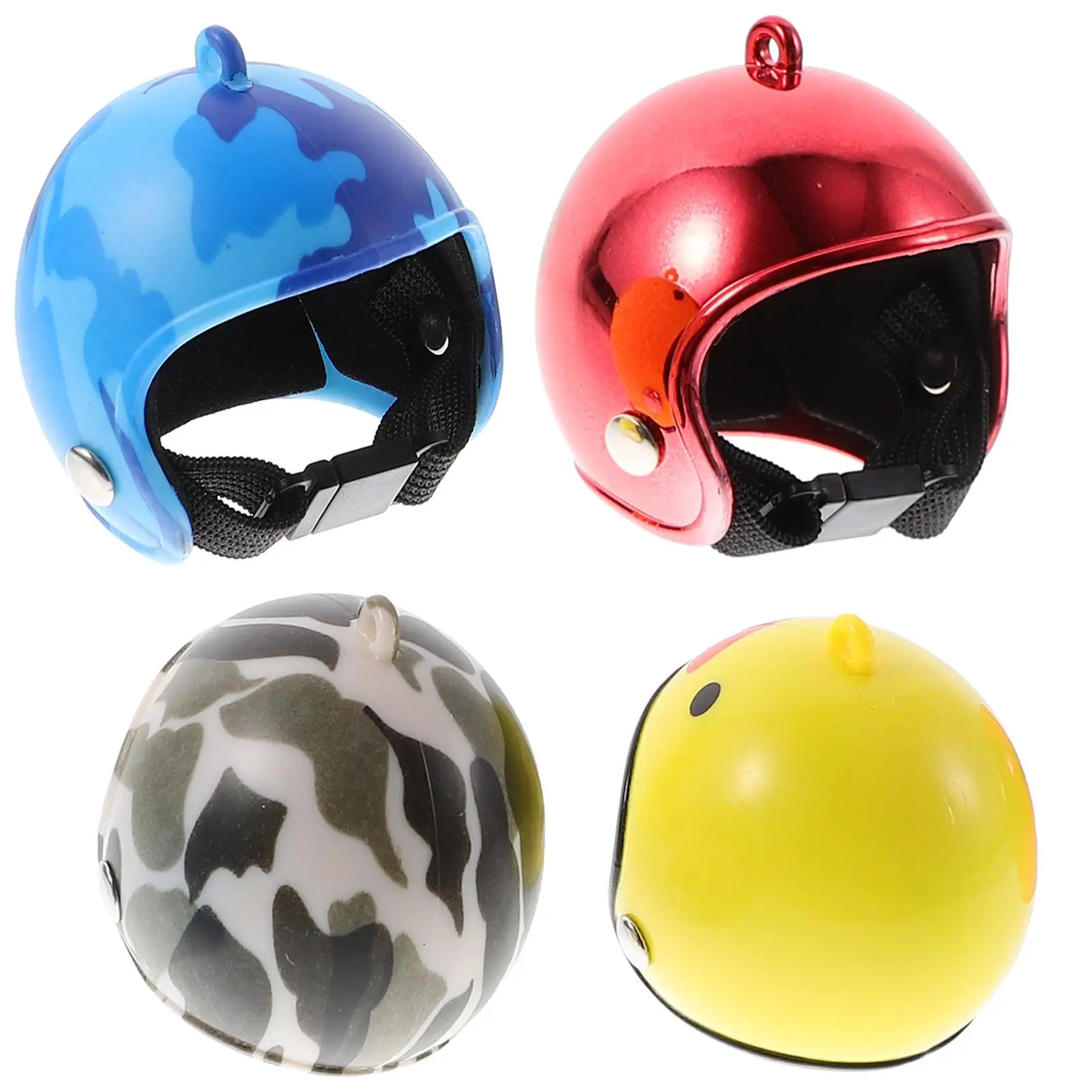 

4 Pcs Household Poultry Chicken and Duck Protection Headgear Safety Supplies 4pcs Chickens Pet Hen Hat Small