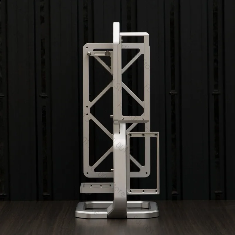 Open ITX Rack Case Mechanical SFX Portable Vertical Desktop Game Mini High-end Aluminum Alloy Computer Case