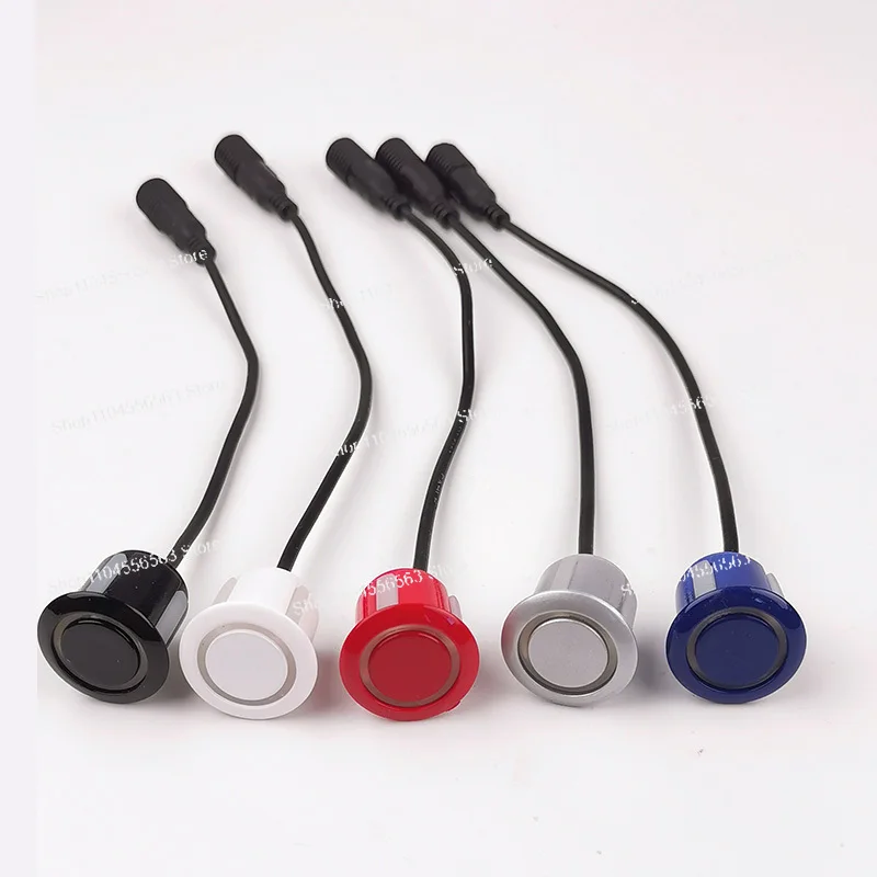 5pcs 18.8-19/21.5/25mm 22mm Car Reversing Radar Probe Buzzer Voice Sensor Reverse Backup Radar Monitor Parking Sensor
