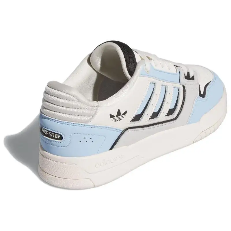 adidas originals Drop Step Skateboardschoenen Unisex Lage Blauw/Zwart/Wit Sneakers schoenen JI2073