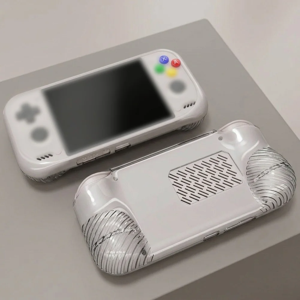 Transparent Soft Shell For Retroid Pocket For Nova Anti-Scratch & Charging Handheld Game Console Protective Case Game Accessory