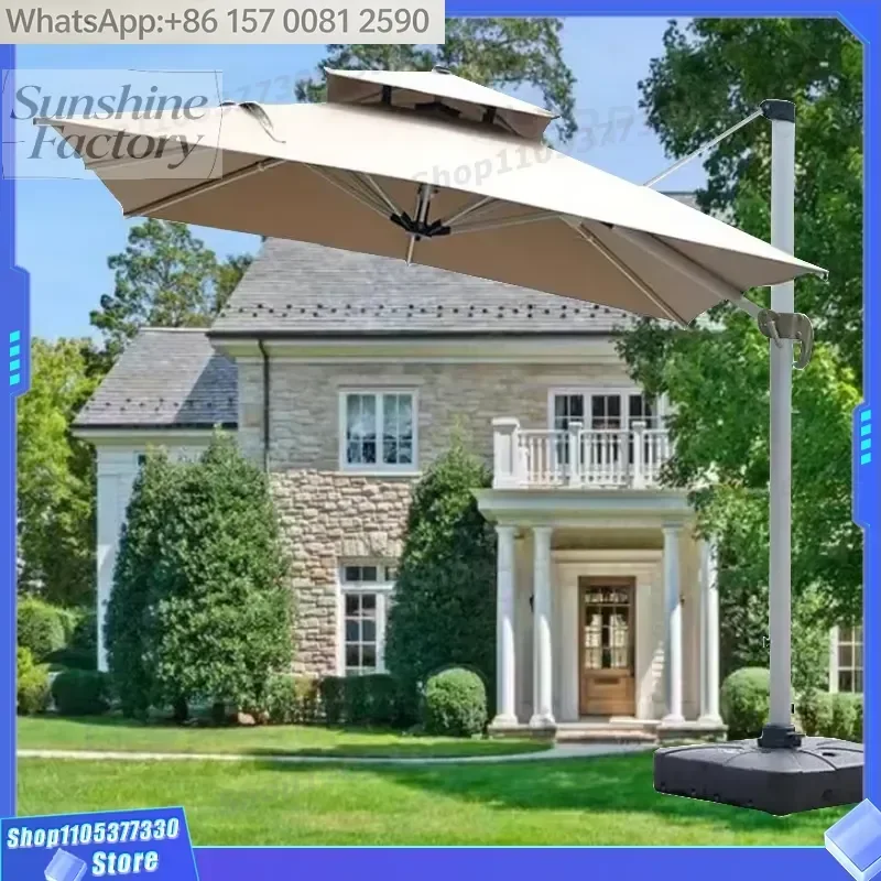 L Morden Commercial Parasol Fancy Mall Lawn Backyard Balcony Parasol Luxurious Patio Parasol Sombrilla De Jardin Ombrelone