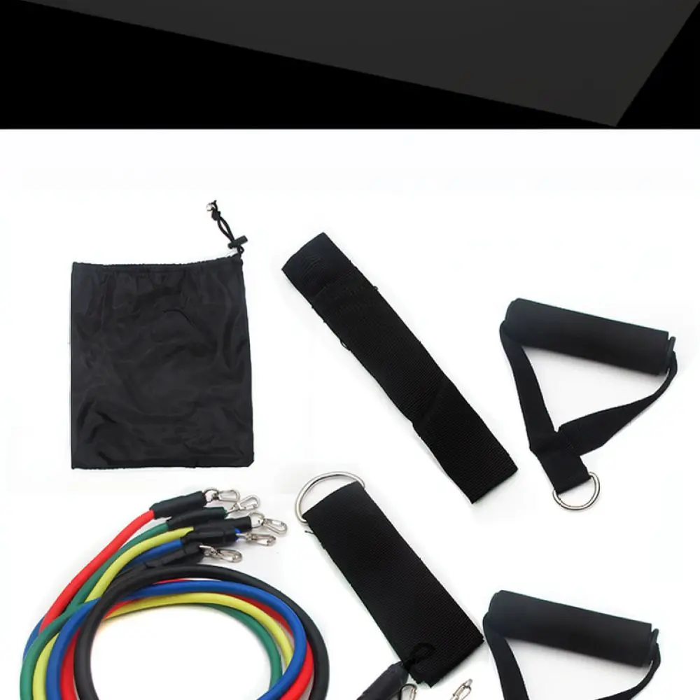Full Body Workout Resistance Bands Elastic Pull Rope Equipment For Home Fitness Strength Training Muscle Exerciser