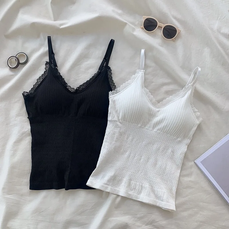 Thumbnail 4 - #30 Latest Lace Trim Camisole Offers