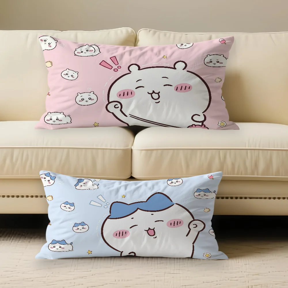 Cartoon C-chiikawa Pillow Case Sofa Living Room Bedroom Headboard Backrest Cushion Nap Time