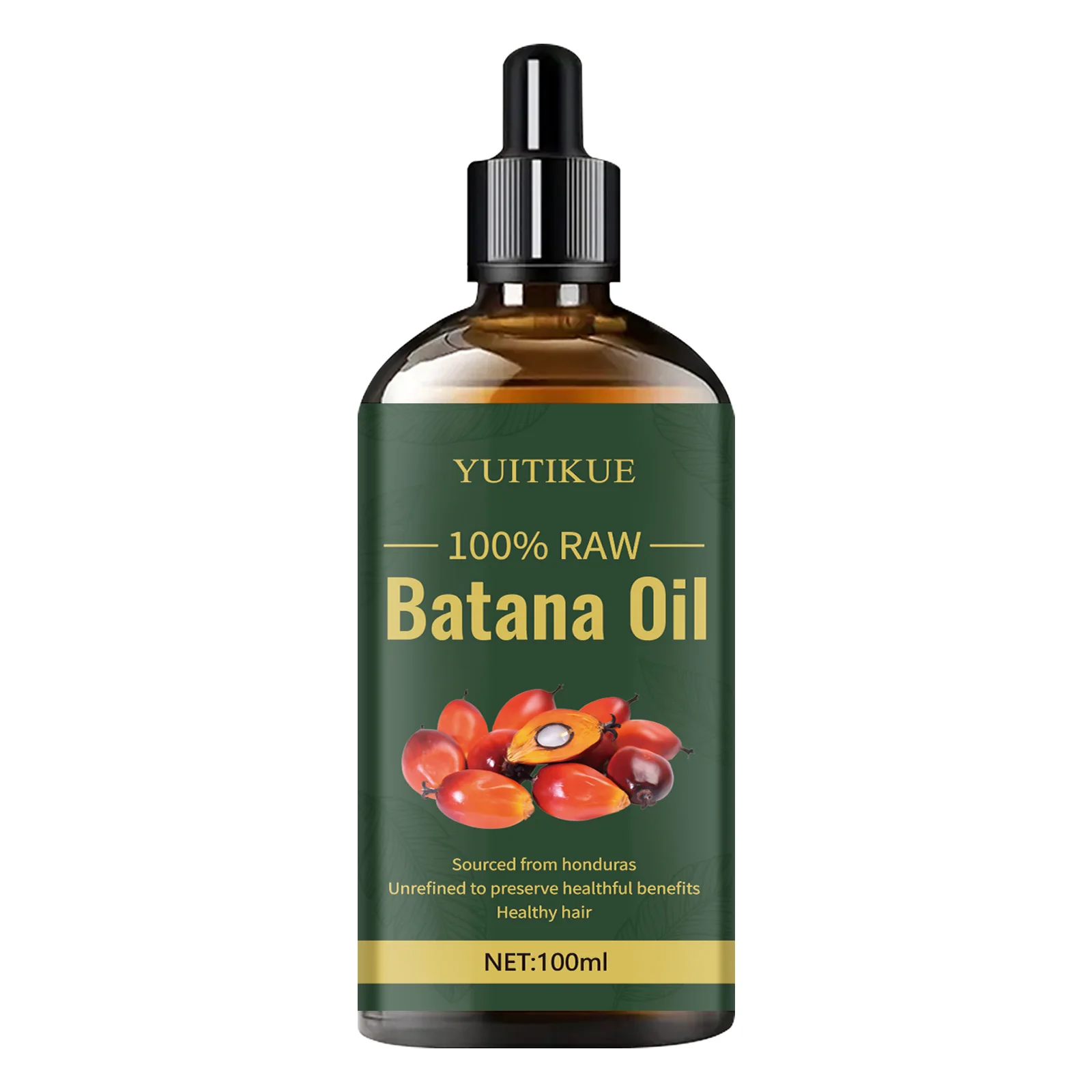 Huile de Batana 100% pure YUITIKUE |   Provenant du Honduras, non raffiné pour des cheveux sains, so