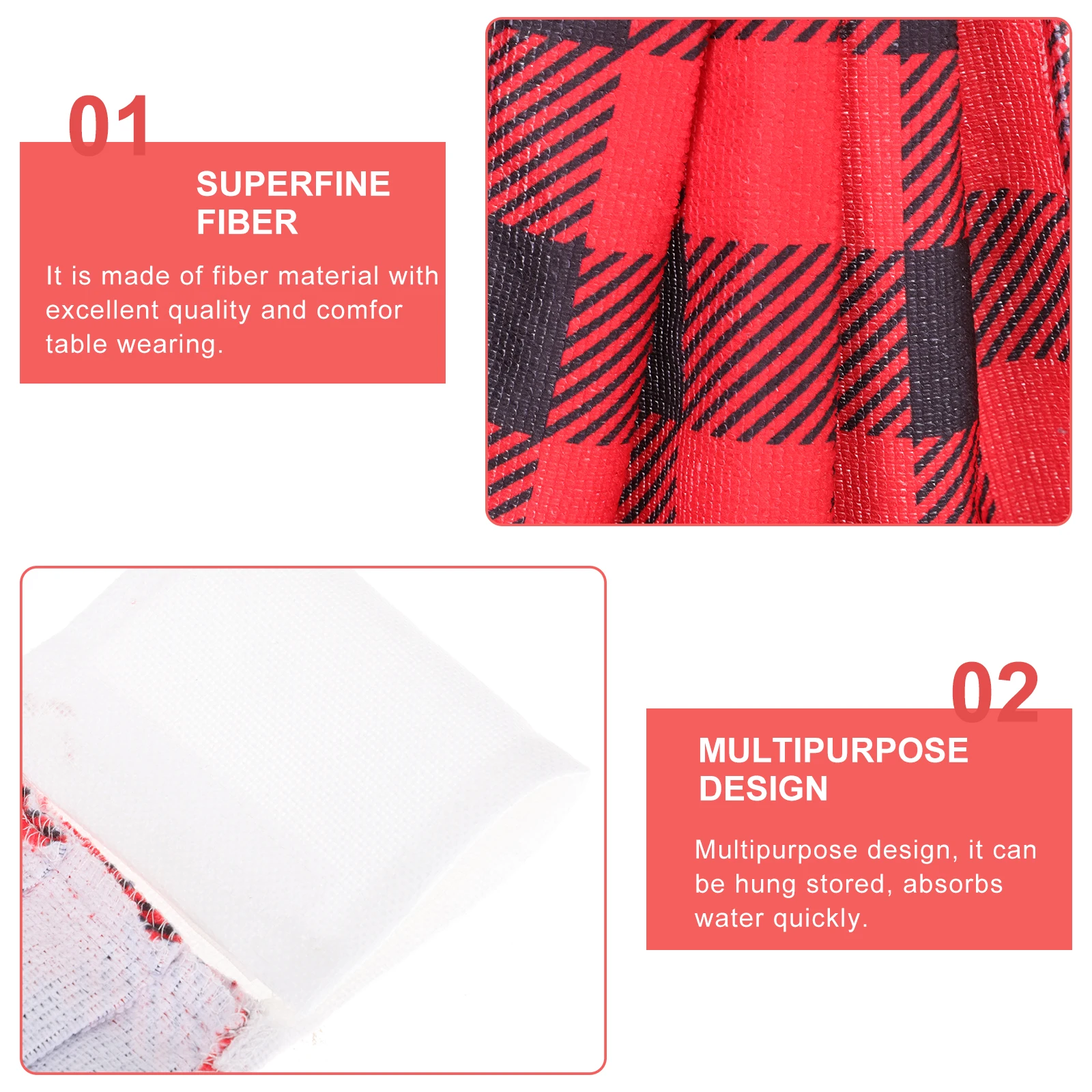 

Christmas H Towel Fiber Fast Drying Kitchen Bathroom Travel Absorbent H Wipe Dish Cloth Home Textiles
