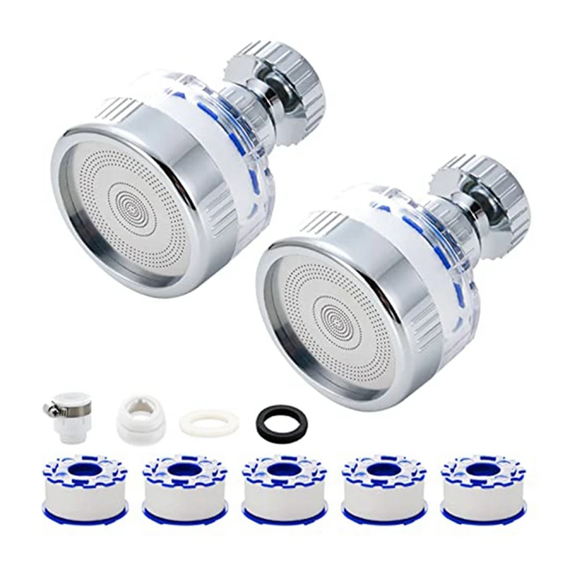 A74E- Rubinetto filtro acqua lavello, filtro rubinetto, 360 °   Filtri per rubinetti rotanti Filtrazione per rubinetti purificatore per bagno e cucina domestici