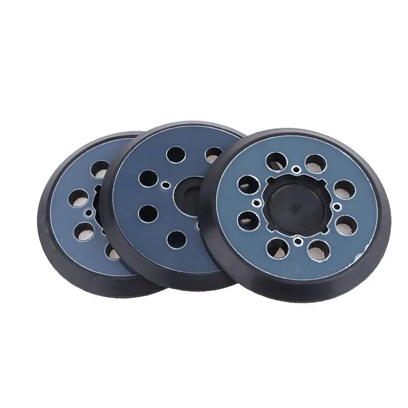 

5-дюймовая подложка для шлифовального диска; Абразивный круг с крючком и петлей с 8 отверстиями для орбитальной шлифовальной машины (шлифовальный диск для электрической полировальной машины)