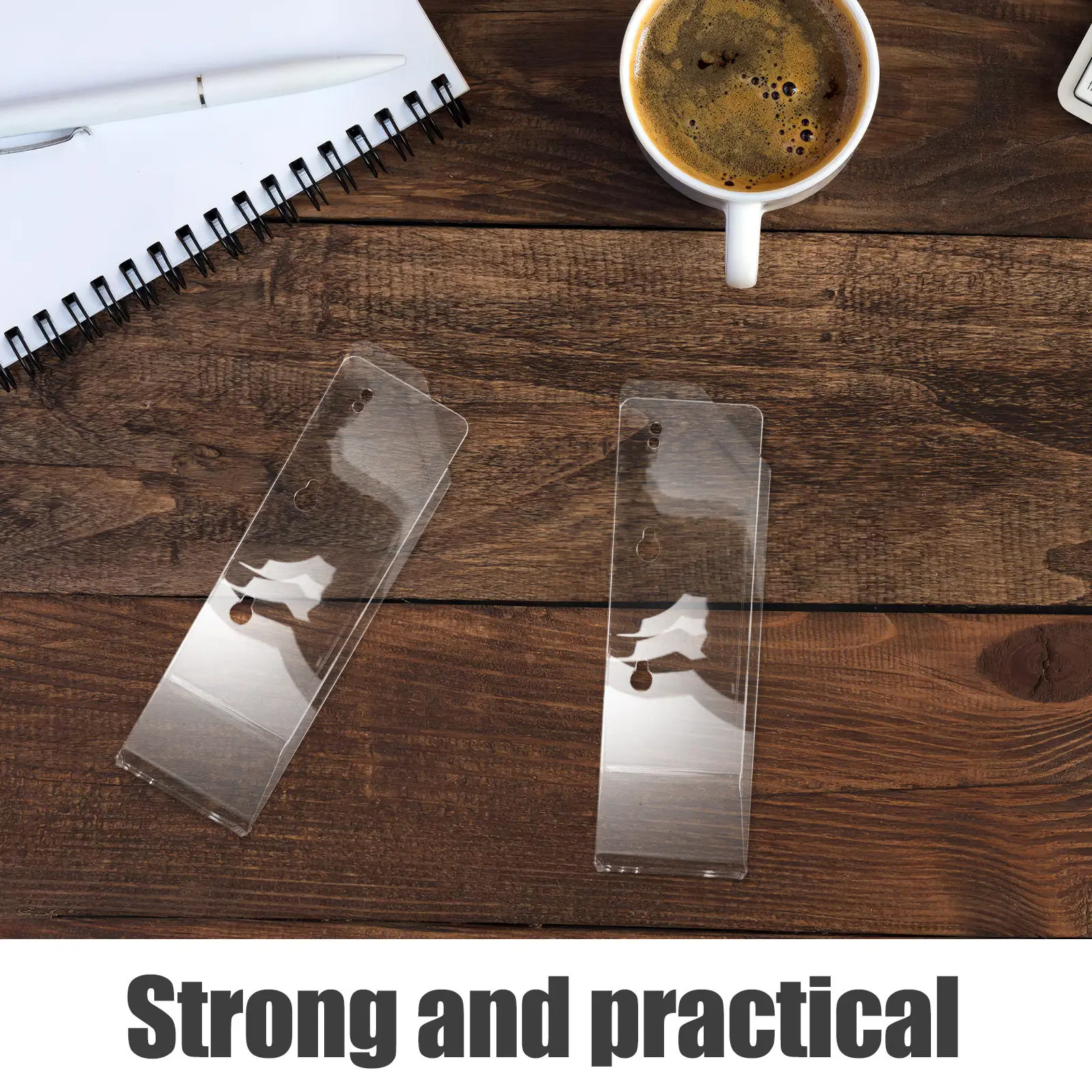 1Set Under Desk Laptop Mount Clear Acrylic Holder Transparent Wall Mount Shelf Compatible Tablet Keyboard Adhesive