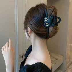 Pince à cheveux chat de dessin animé coréen pour filles fraîches et douces, pince à requin, accessoires pour cheveux, à la mode et minimaliste, nouveau, 2024