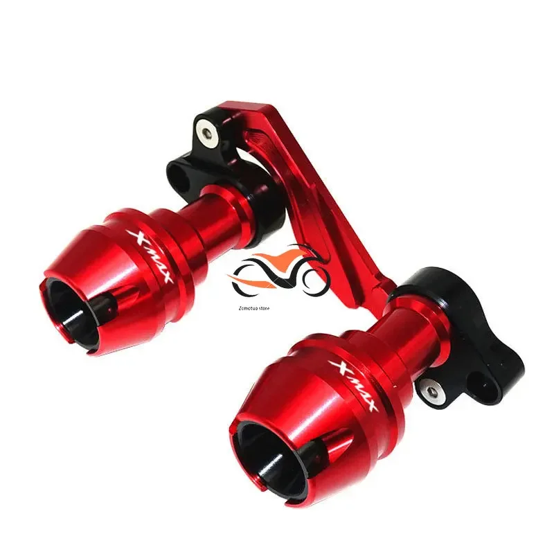 حماية إطار أنبوب كاتم الصوت للعجلة الأمامية ، واقي مضاد للتصادم ، منزلق إطار السقوط ، ملحقات لياماها XMAX و ipx125 و ipx150