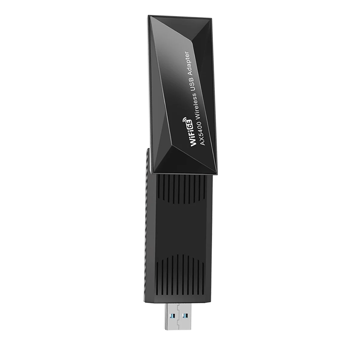 N86R AX5400 WiFi 6E USB Adapter 5400Mbps Wireless WiFi Card 2.4G/5G/6GHz Tri-Band USB3.0 WiFi6E Adapter for Win10&Win11