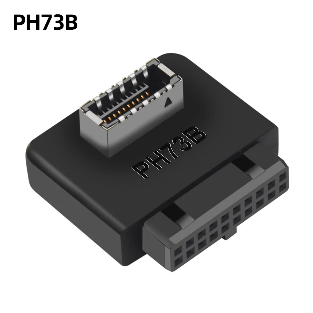 USB3.0 19/20P do TYPE-E Adapter wewnętrzny pionowy Panel przedni Adapter TYPE-C wkładka konwerter portów wtyczki do płyta główna komputera