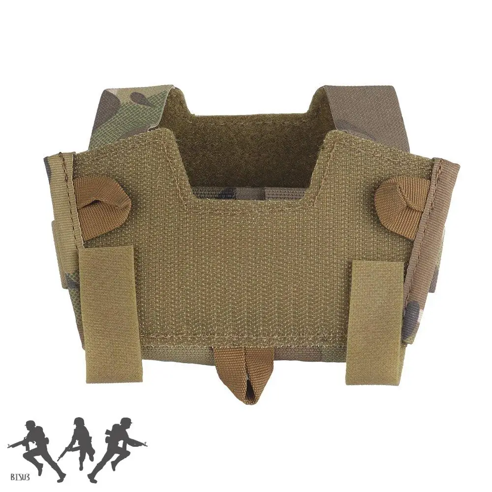 Tactical Helmet NVG Battery  sub-pouch Case Storage Bag Balance Weight Multifunctional Removable Helmet Paintball Storage Pouch