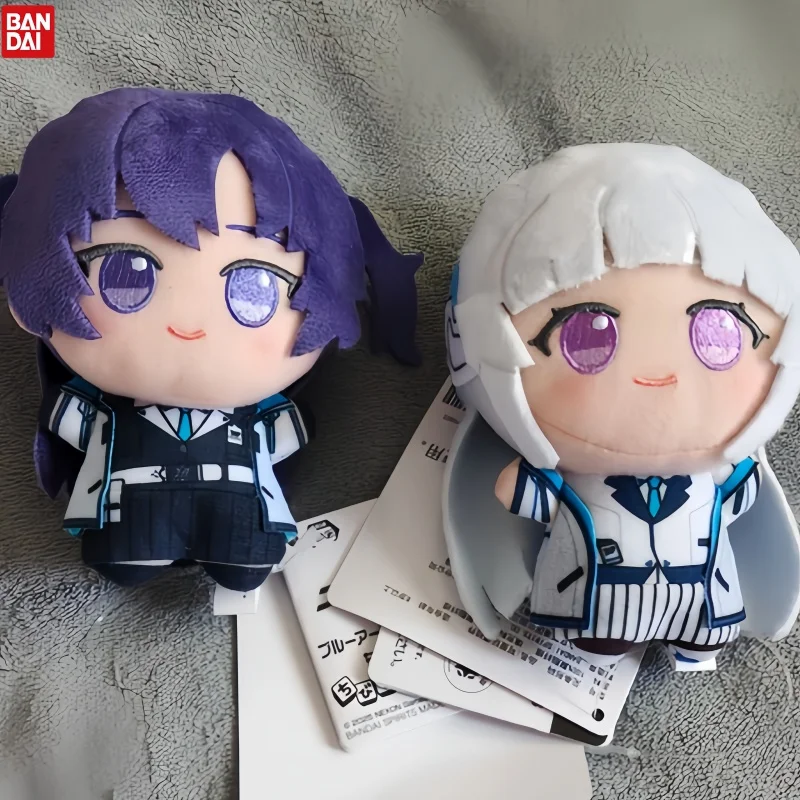 新しいバンダイバンプレストブルーアーカイブちびぐるみセミナーキャラクターぬいぐるみキーホルダーアニメ愛好家のためのコレクタブルバッグペンダント
