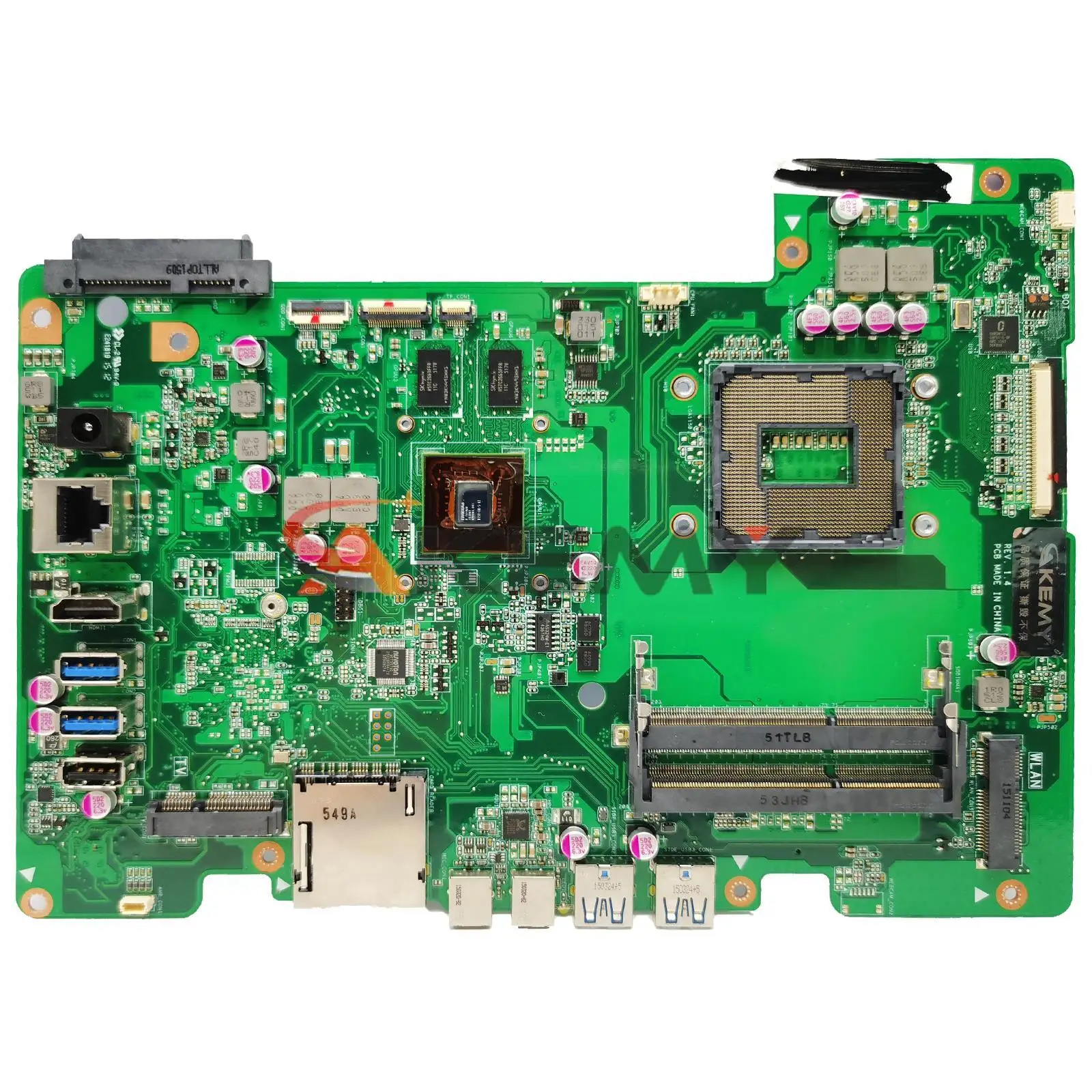 ET2230I With GT820M-V2G REV 1.4/1.3 Mainboard For ASUS ET2230I ET2230 Motherboard 100% Tested OK