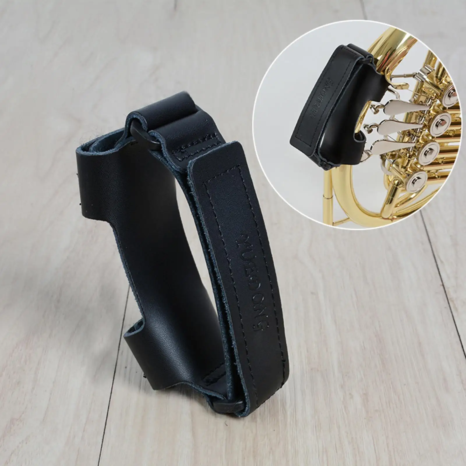 

Французский рог, защита для рук, ручка из искусственной кожи, защита для инструментов, водонепроницаемый мягкий инструмент ручной работы, музыкальный рожок, инструмент