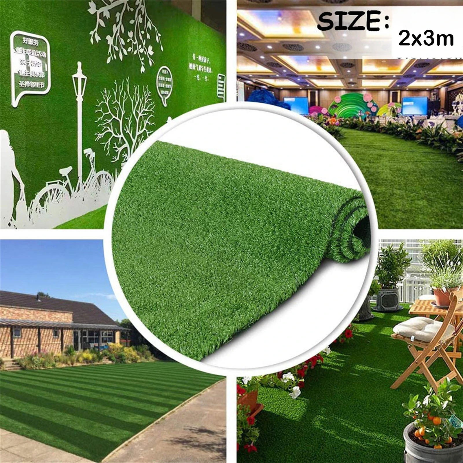 Premium Artificial Turf Carpet for Indoor Outdoor School Green Lawn Landscape grass carpet