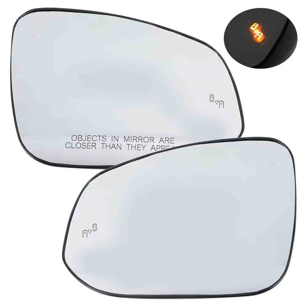 

SIDE Mirror Glass For Toyota Rav4 2019 2020 2021 Tacoma 2016-2021 Auto Heated Blind Spot Warning Rear Mirrors car accessories