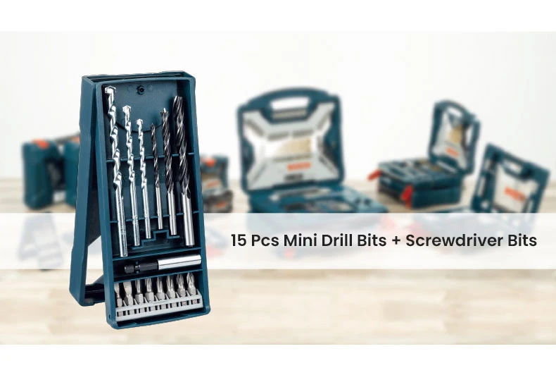 15Pcs Mixing Twists Drill Bit Screwdriver Head Bosch PZ/PH/S/T 25mm Screwdriver Bit Extension Rod Sleeve 4-8mm Alloy Drill Bit