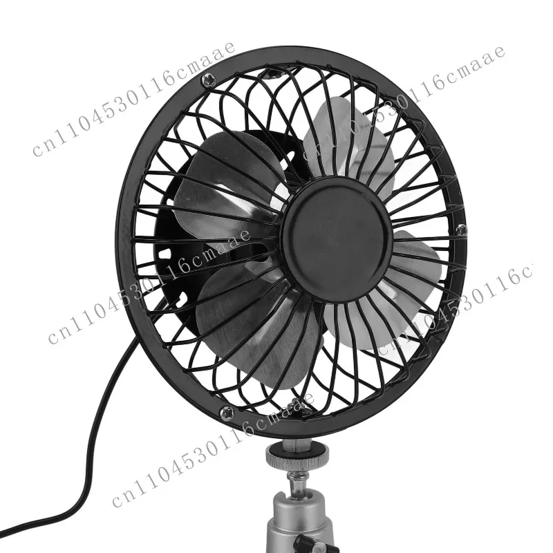 

New Portable Fan 6W 6-inch Dual Power Fan, Suitable for Home Use, with A Stretchable Bracket