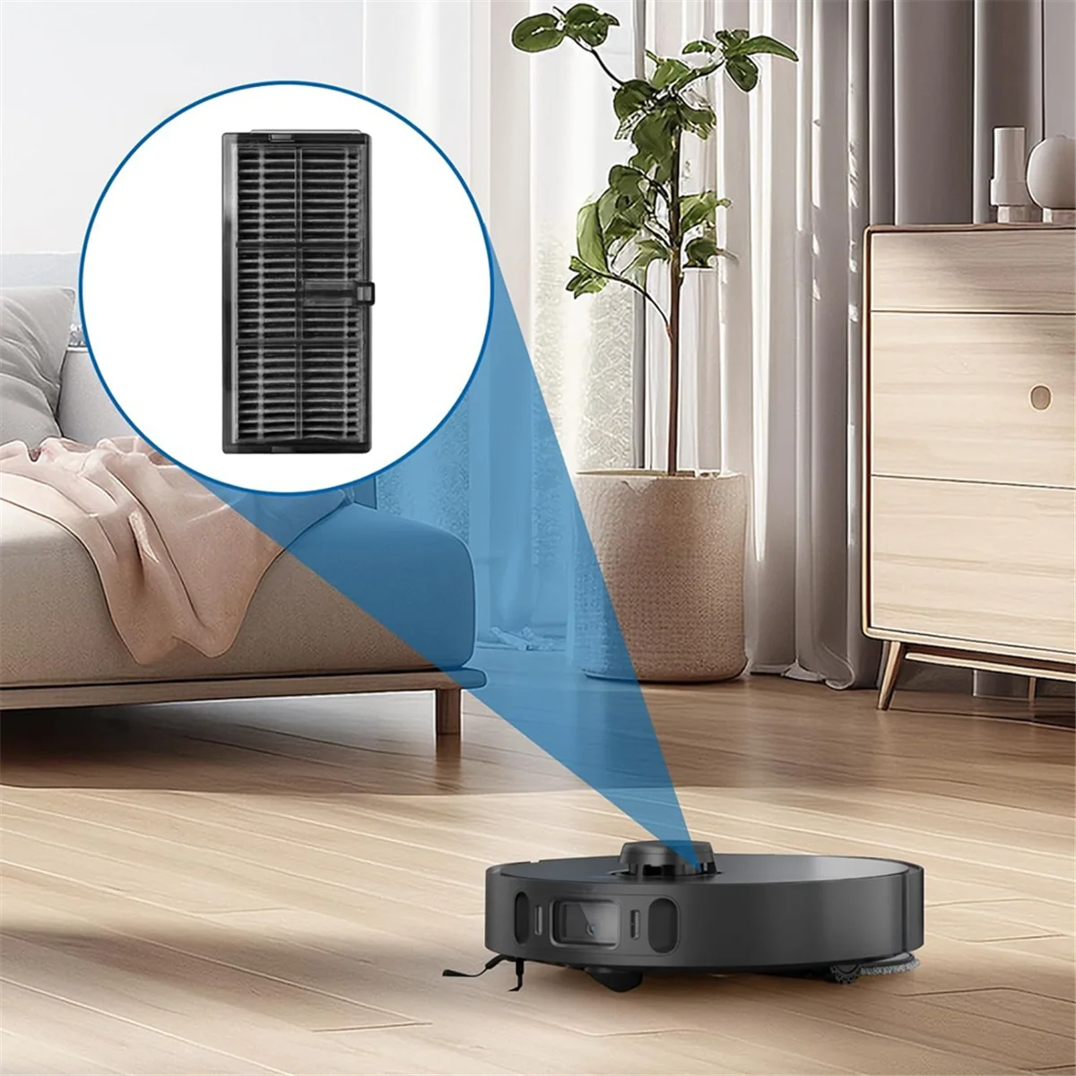 A58E-HEPA-фильтр для робота-пылесоса Dreame X30 Ultra/L10S Pro Ultra, запасные части, моющийся и многоразовый фильтр