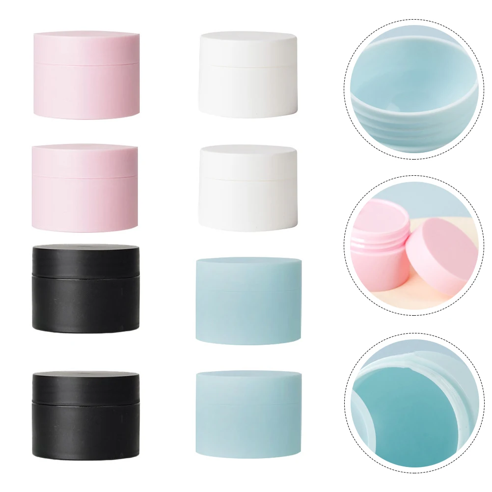 

8 Pcs Packaging Box Jars Sample for Beauty Products Travel Lotion Container Refill Cream Small Dispenser
