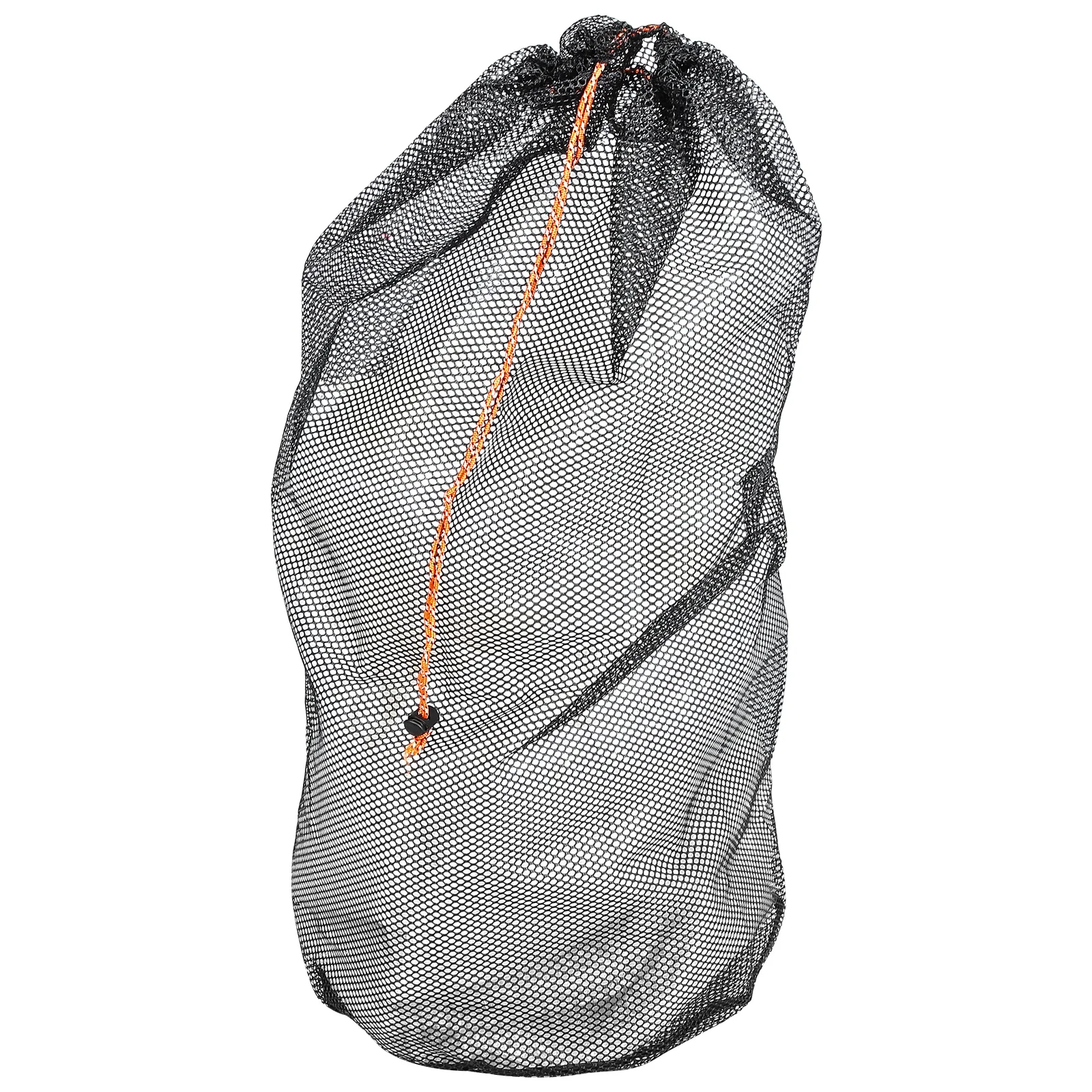 

Outdoor Camping Sleeping Bag Storage Organizer Travel Drawstring Sack Backpacking Stuff Hexagonal Mesh Cloth Holder