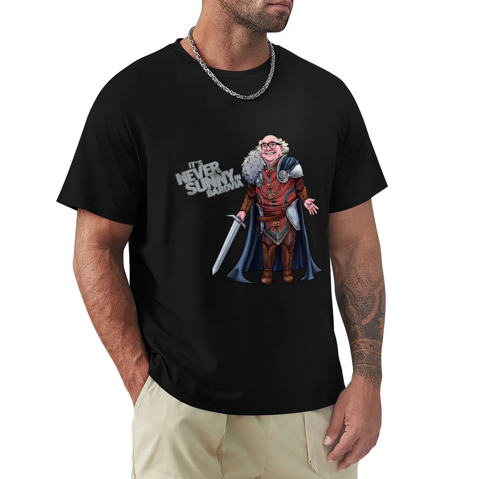 

It's Never Sunny In Barovia T-Shirt Industrial Work Tee Shirt