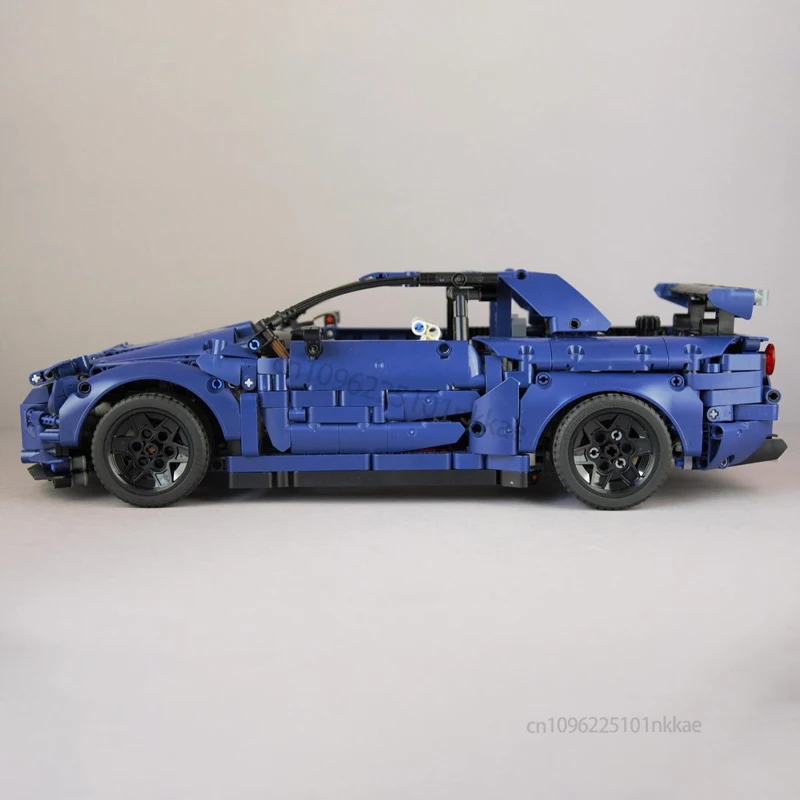 NIEUWE Skyline R34 GT-R Supra MK4 Supercar Racewagen Bouwsteen DIY Technisch Voertuig Sport Model Bricks Speelgoed Kinderen Verjaardagscadeau