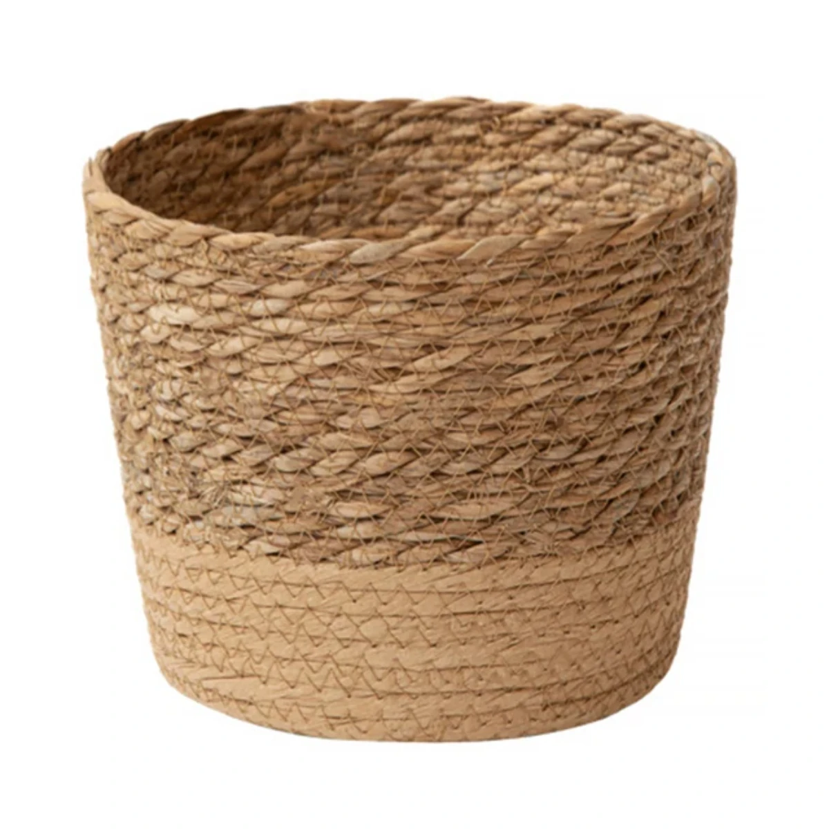 Natural Seagrass Woven Flower Pots  Desktop Decorative Prop   Garden Flower Pot Plant Organizer Garden Gadgets Holder