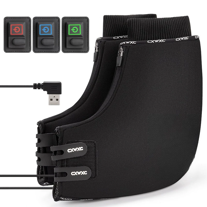 Bicycle riding windproof handle cover, heated thermal insulation cotton handlebar windproof cover