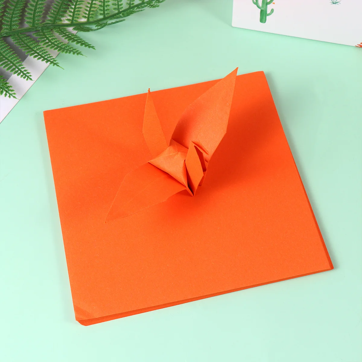 500 قطعة من أوراق اوريغامي الورقية القابلة للطي، مادة ممتازة، لوازم يدوية يدوية الصنع لحرف رياض الأطفال #3