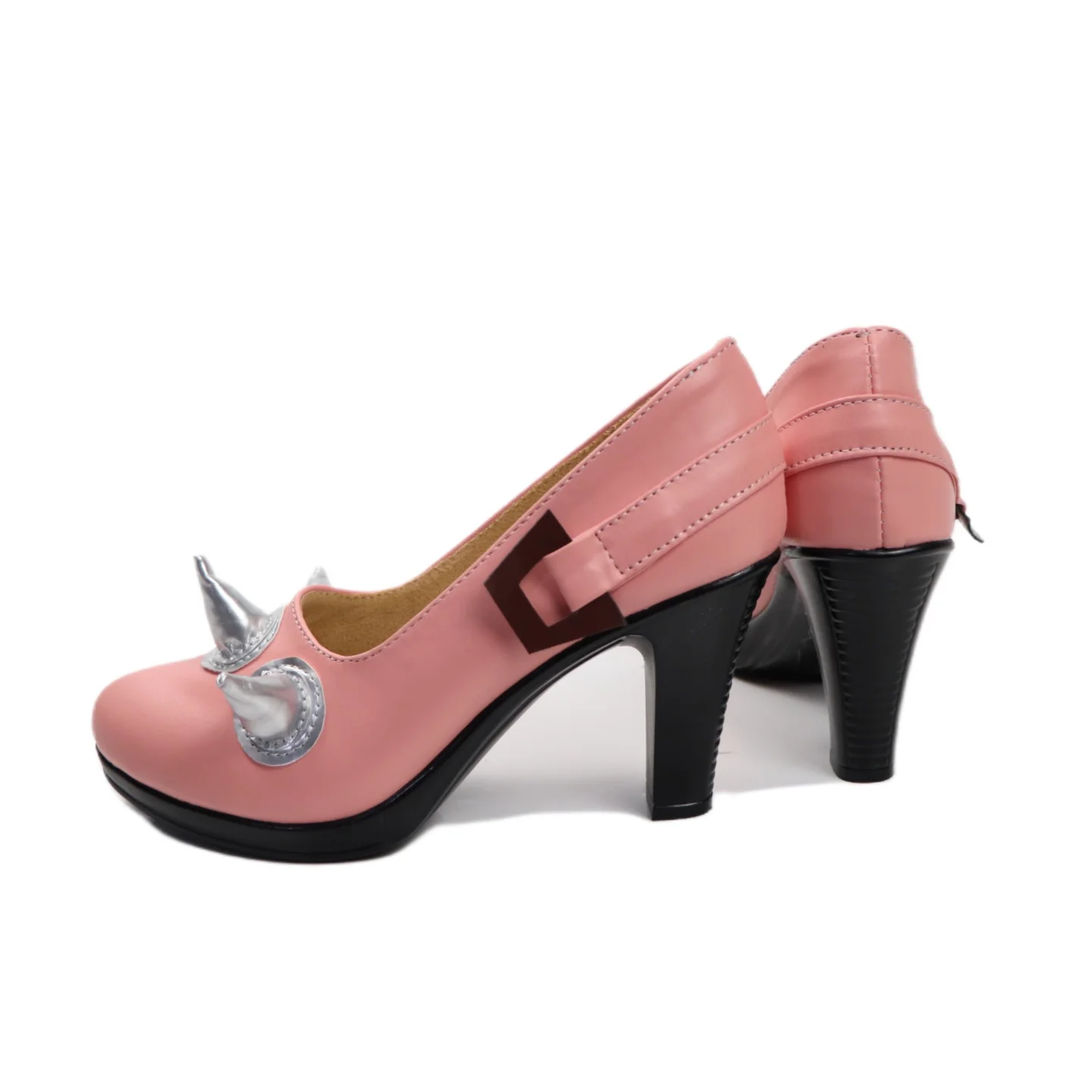 Guilty Gear Strive GGST Sweet Daydream Bullet Train El Elphelt Valentine Cosplay Różowe Punkowe Buty Pocker