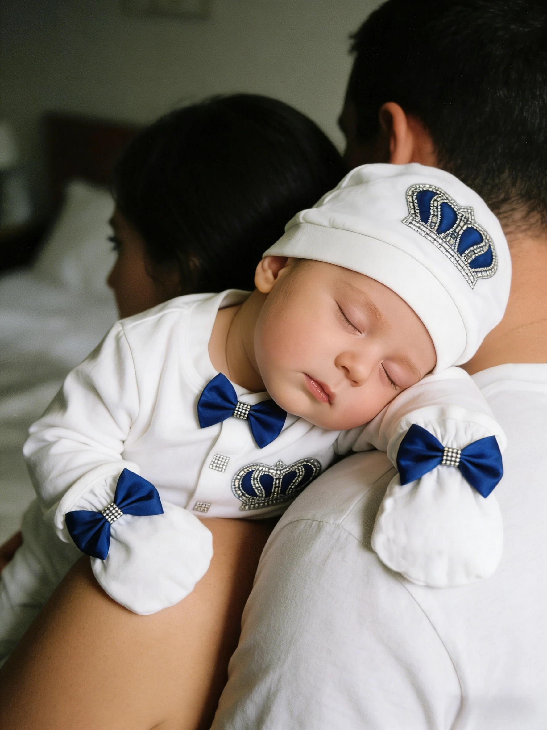 ロイヤルブルーのベビー男の子用新生児ジュエルズ・レイエット3 - Baby Clothing Names のレビューと価格