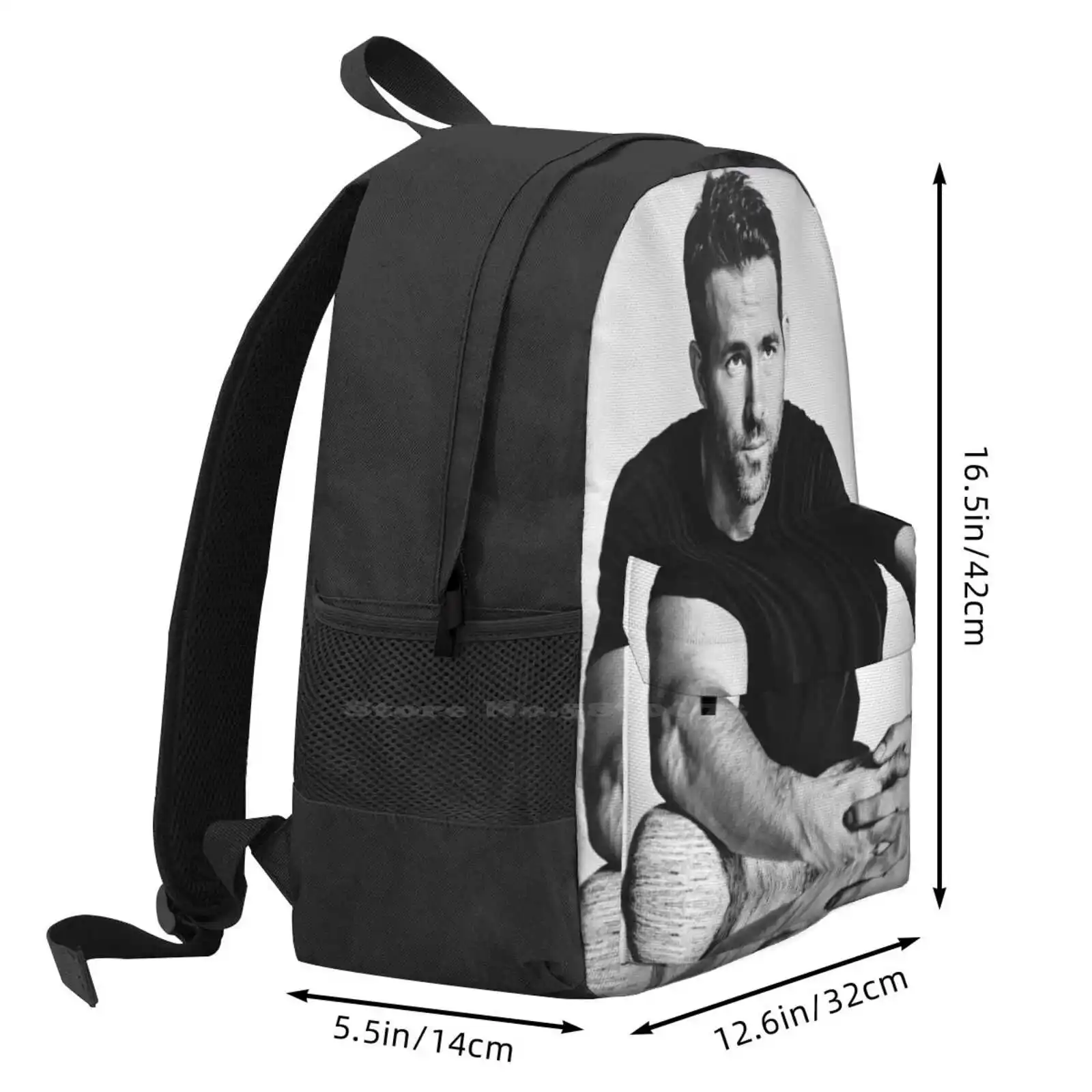 Sac à dos de voyage pour ordinateur portable, sacs d'école, Ryan Reynolds