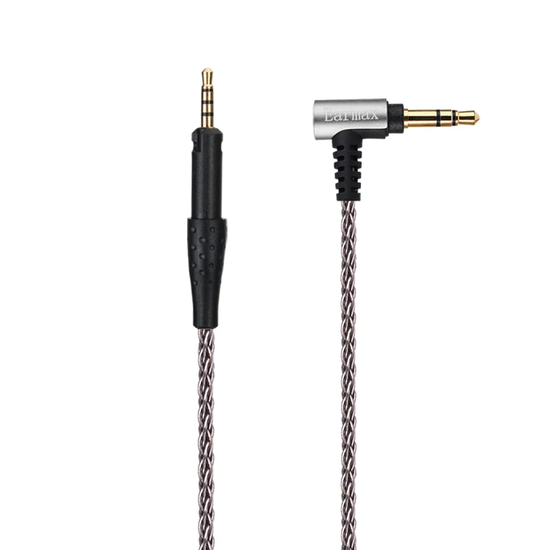 For Sennheiser HD8 HD8DJ HD7DJ HD6MIX HD2.30 HD569 HD579 HD595 HD599 HD518 HD558 HD598 Earphone Replaceable 3.5mm to 2.5mm Cable