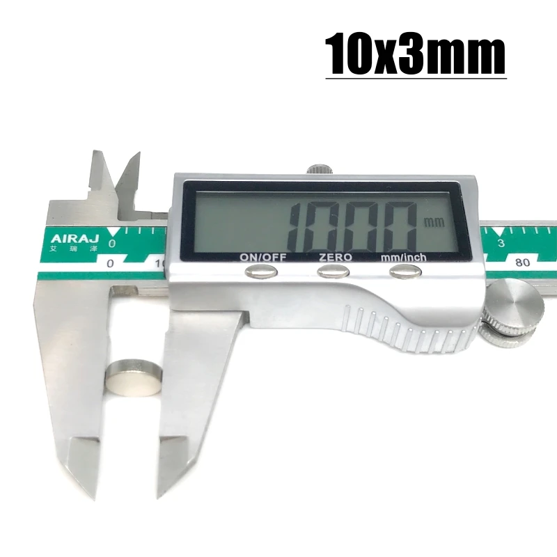 5/20/50/100/200/500Pcs 10x3 Super Poderoso Em Massa Forte Rodada NdFeB Ímãs De Disco De Neodímio Dia N35 ímã de Terras Raras 10*3 IMANES