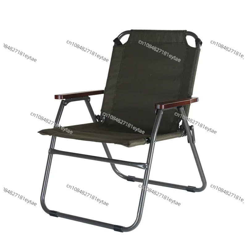 

Wholesale Leisure Back Chair Camping Picnic Fishing Stool Convenient Beach Chair Kermit Camping Folding Chair