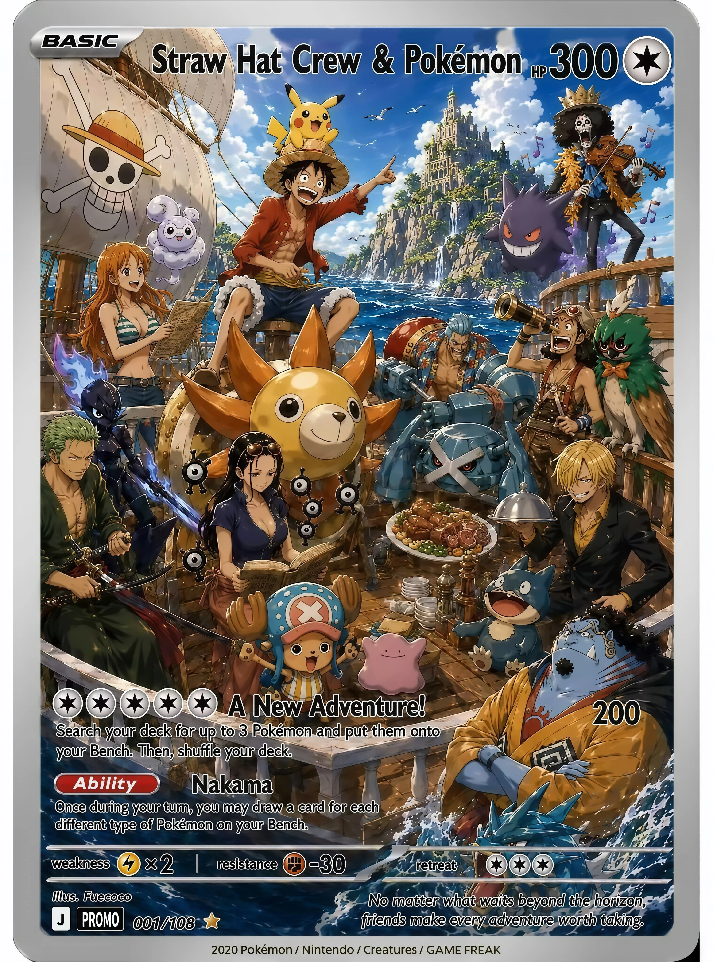 Diy Self ONE PIECE Pocket Luffy Nami Zoro Pika Meowth Infernape Collect Trading Card Anime Cartoon Gift