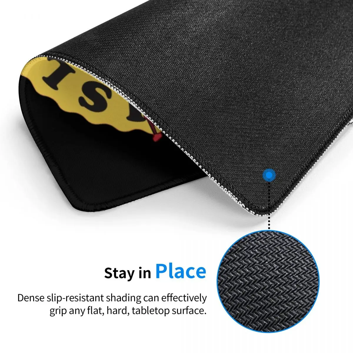 Island Hoppers Magnum PI Mouse Pad Computer Keyboard Mouse Mat Gaming PC Laptop Desk Mat Office Accessories Table Mats