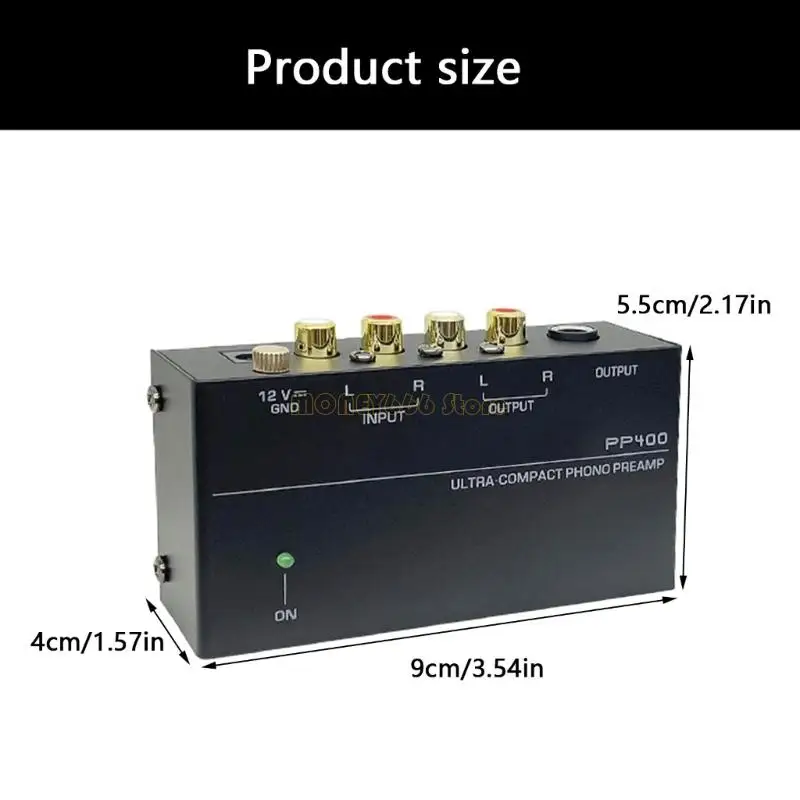 F62C 품질 자기 턴테이블 프리 앰프는 음악 애호가를위한 RCA 출력을 증폭시킵니다.