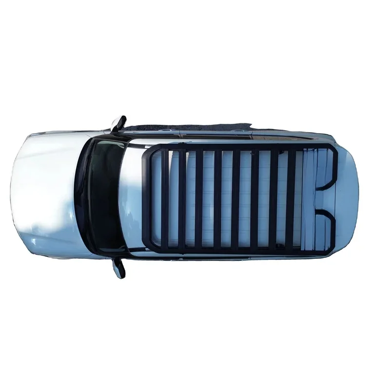 

Car Roof Rack Aluminum Alloy Defender Style Roof Platform Roof Rack Patrol Y62