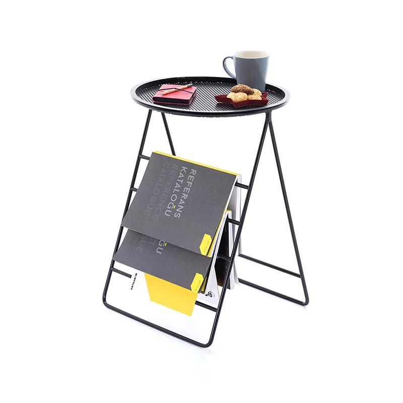 

Simple and modern multi-purpose bookshelf bedside small side table