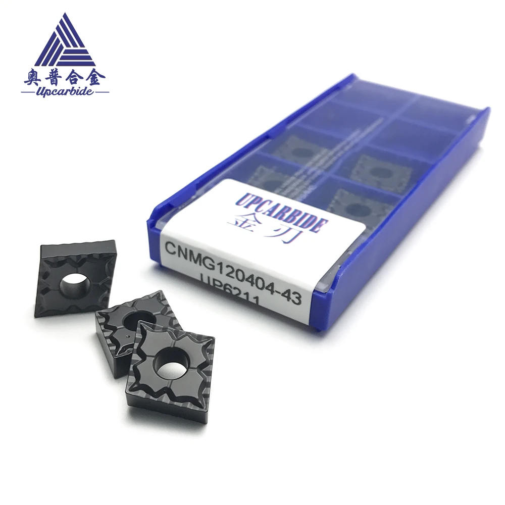 

10 Pcs/Box Factory Price CNMG120404-43 – Durable Carbide Turning Inserts for CNC Machining