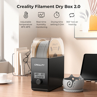 Creality Filament Dryer Box 2.0 360° Hot-air Heating 1.75mm and 2.85mm Filaments 24 Hours Timer Real-time Humidity Monitoring